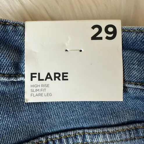 Forever 21  High Rise Slim Fit Flare Leg Jeans Size 29