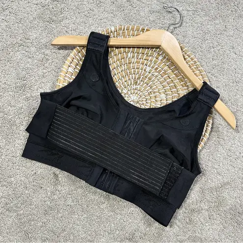 Marena Recovery Women’s Post Surgery Front Strap Closure in Black 36 B/C Size undefined