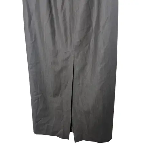 Vintage Barry Bricken Brown Maxi Skirt Career Formal Office Women's Size 6