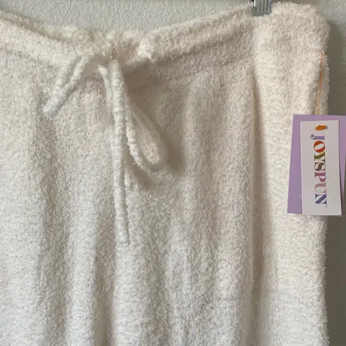NEW JOYSPUN Ultra Soft & Cozy Chenille Pants Size Small (4
