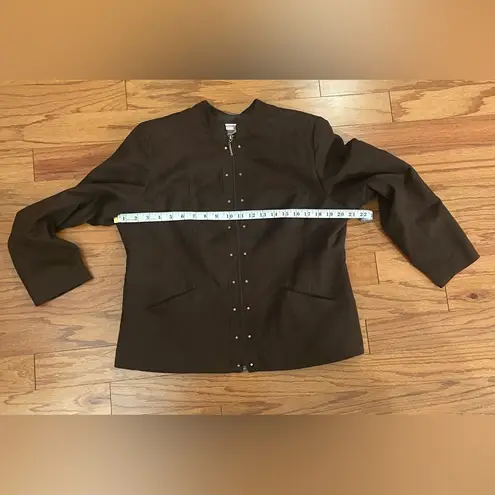 Allison Daley - Dark Brown Vintage Jacket Size 10P