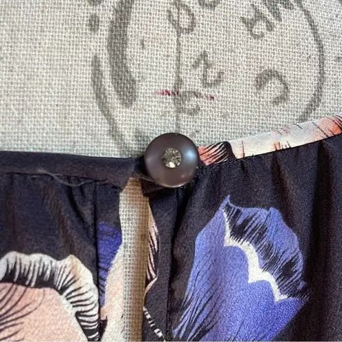 Rebecca Taylor - FLORAL "POPPY RUFFLE DRESS" 100% SILK SIZE 2