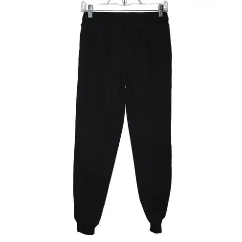 Alexander Wang Women's T by  Black Cotton Pull On Drawstring Joggers Pants Size S