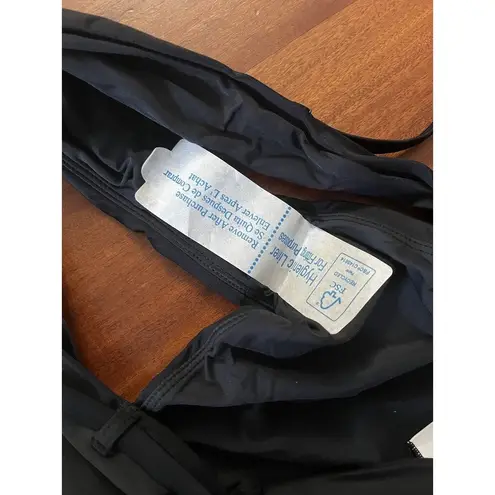 ANDIE NWT Swim Black Caicos Top Riviera Bottom Bikini Set Size Large