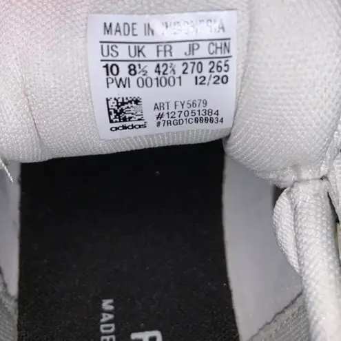 Adidas womens Sneakers QT Racer Sport Running shoe prime blue Sz 10