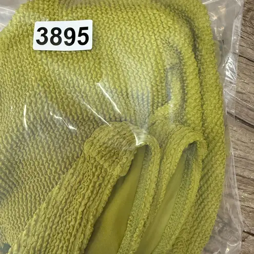 Good American  Womens Always‎ Fits Monokini Swimsuit Chartrusse Green 7-8