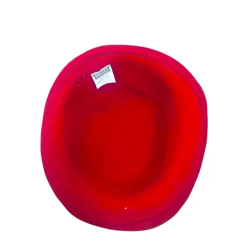 Jennifer Moore Vintage Red Wool Hat