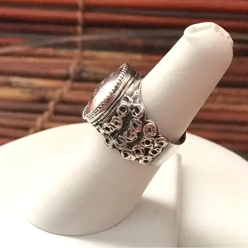 Silpada  Sterling Silver Fine Print Ring Size 6.5