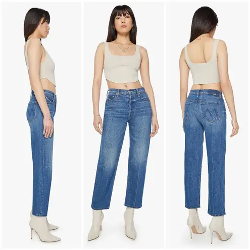 đź’•MOTHER SUPERIORđź’• Thrasher Skimp Jeans ~ It's A Small World 31 NWOT Blue