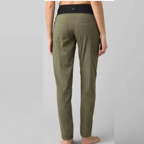 prAna Summit Pants in Charcoal Heather/Cargo Green Heather Size S