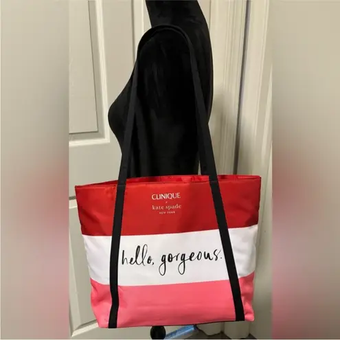 NWT Kate Spade for Clinique Tote and Cosmetic Bag
