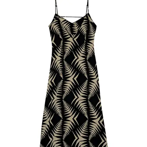 Ba&sh NEW Napi Graphic Print Midi Dress Size S