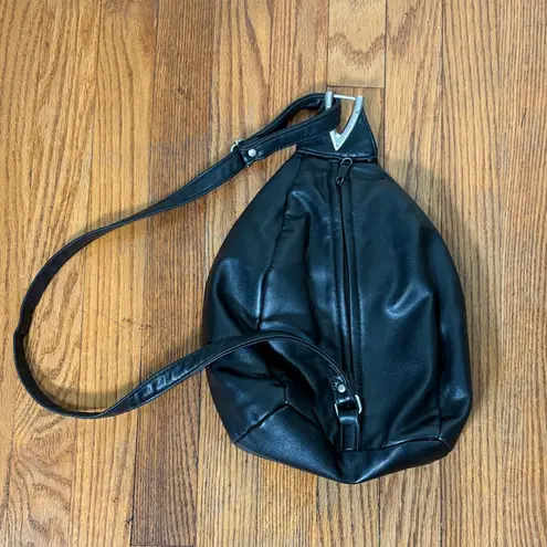 Black Sling Bag Unisex Travel