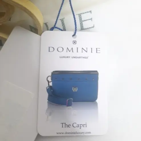 Dominie The Capri Leather Belt Bag Pastel Yellow NWT