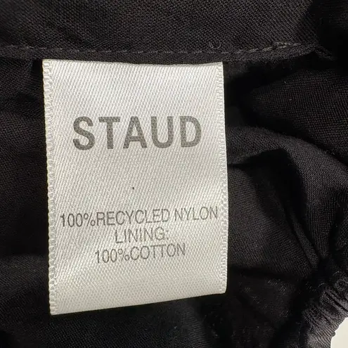 STAUD Ant Off The Shoulder Crop Top Size Small Black