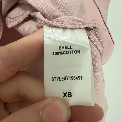 Tuckernuck Pomander Place Lilac Finley Flutter Sleeve Dress Pink Size XS