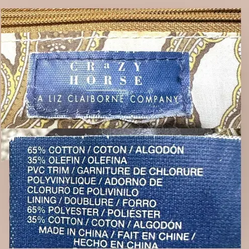 Crazy Horse Shoulder Bag Y2K Crochet Macrame Style Beach Vacation Travel Purse Brown