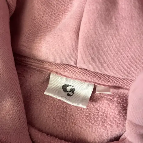 Glossier Original Pink Hoodie Size M