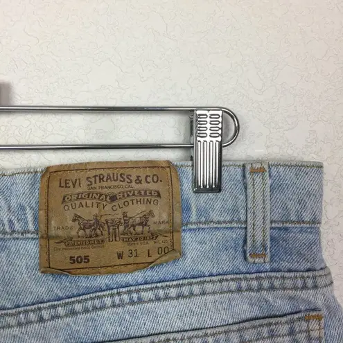 Levi's  Lightwash High Waisted Denim Shorts Sz 31