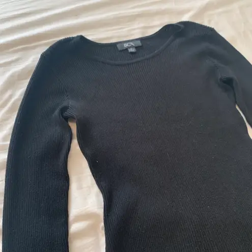 BCX Black sweater dress dress size S by