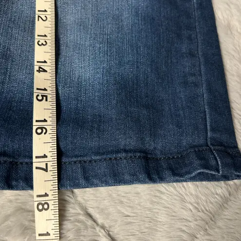 Denim Blue Women's Pull on Stretch Skort Size L