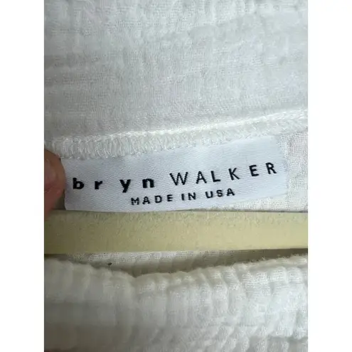 Bryn Walker Etta Gauze Cotton Cowl Neck Top Sz. L