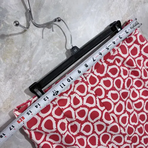 Boden Women’s Skirt US size 10 Abstract Art Deco Preppy Orange Size M