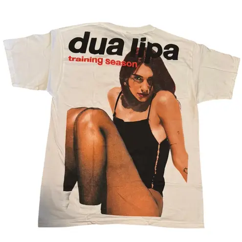 Dua Lipa Training Season Double-Sided Tee
Size Small New without Tag SOO