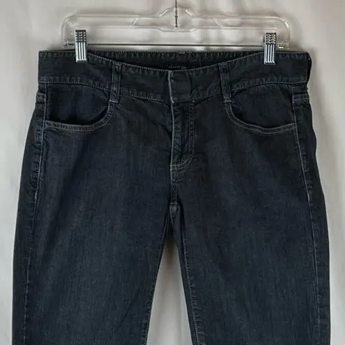 Banana Republic  Skinny Leg Dark Wash Crop Boho Jeans