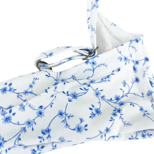 ANDIE Swim The Symi Bikini Top Blue Ditsy Bloom Size XXXL, NEW WITH TAG