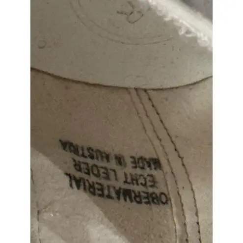 Paul Green Bixby White Leather Platform Sneakers - Size 7