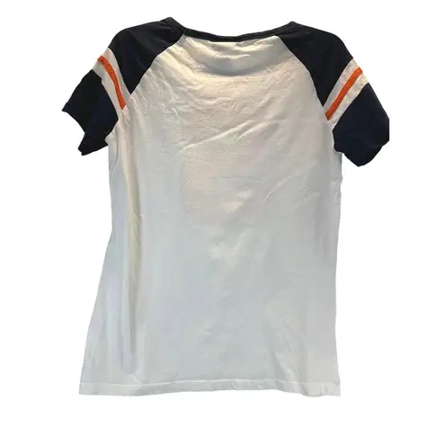 5th & Ocean Syracuse University Orange Sparkly Raglan T-Shirt women sz L