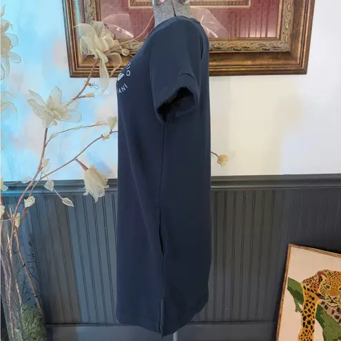 Emporio Armani Navy Blue Logo Sweatshirt Dress ~ Size XS π§‘π