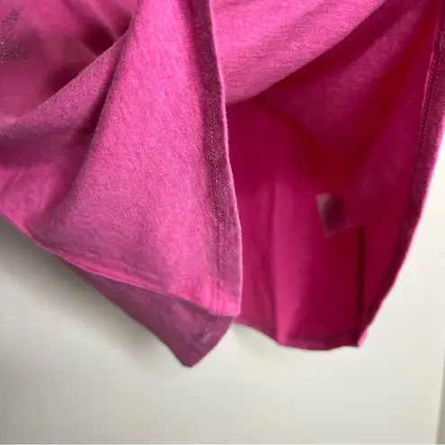 Bumble Bella by Jill Martin Soft Cotton Blend Bejeweled Star Short Sleeve Tee Pink