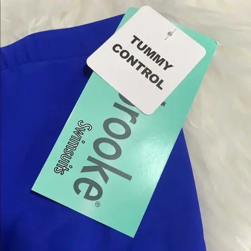 NWT! Royal blue tummy control bathing suit bottoms 26W