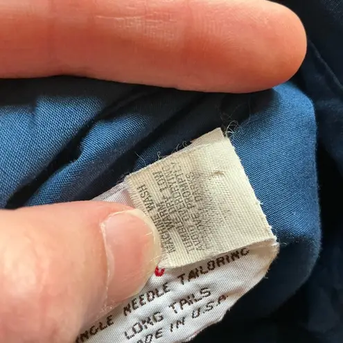 Wrangler Vintage Blue Snap Down Western Shirt