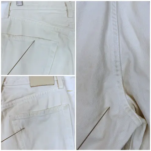 Citizens of Humanity  Jeans Womens 27 Gaucho Wide Leg Barrel Ecru Marzipan Wash