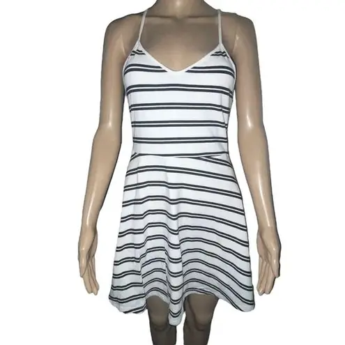 SO  striped skater dress