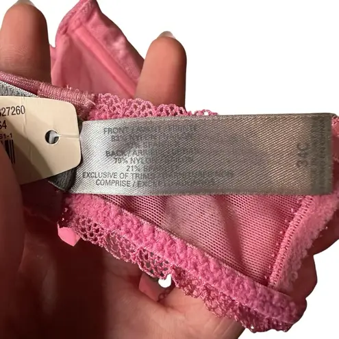 Victoria's Secret VICTORIA’S SECRET Angels Lace Bandeau Bra - Pink NEW Size 34C