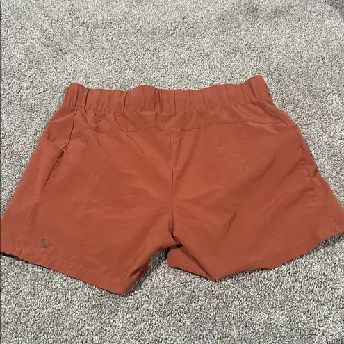 All In Motion ‎ Target Orange pocket athletic shorts size small