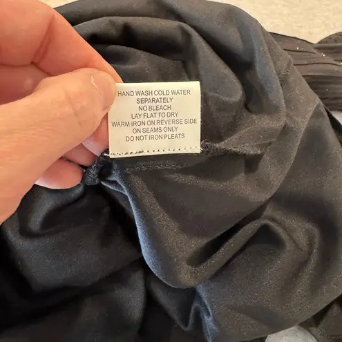 Vintage Y2K 90s Rabbit Rabbit Sparkle Fairy Whimsigoth Vamp Dress Black size 10