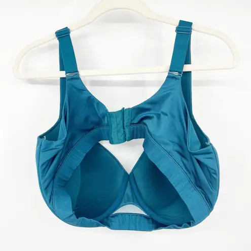 Cacique Lane Bryant Womens Smooth Lightly Lined Balconette Bra Size 42F Teal
