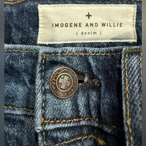 Imogene and Willie Sophie Jeans High Rise Retro Cut Straight Leg Denim Bedford 24