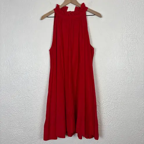 Mersea Red Endless Summer Sleeveless Dress Size Large XL