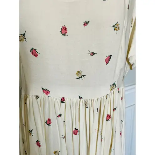 Vintage K.C. Spencer NY Floral Maxi Dress Pink Size 12