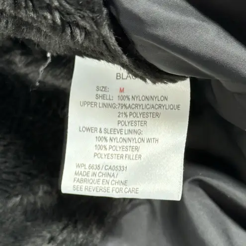 Woolrich Jacket Womens Medium Black Casual Neutral Outdoors Heritage Normcore