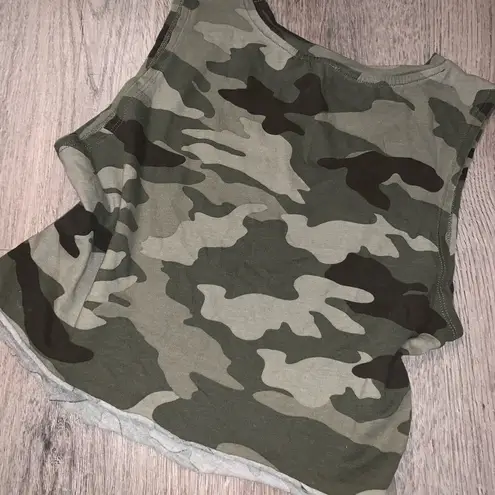 Garage  camouflage tank top California