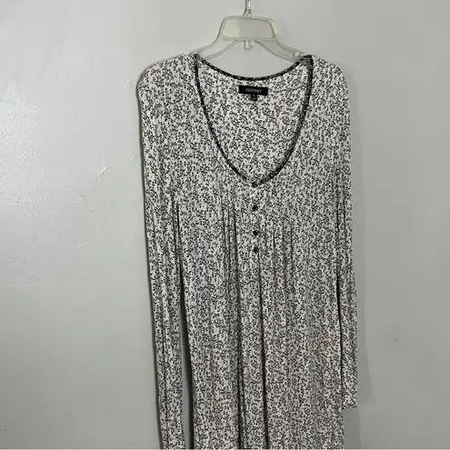 Ellen Tracy Floral Long Sleeve Dress