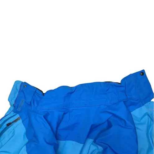 L.L. Bean Rugged Ridge Parka Blue Jay/Crisp Lapis Size Large Waterproof Ski EUC