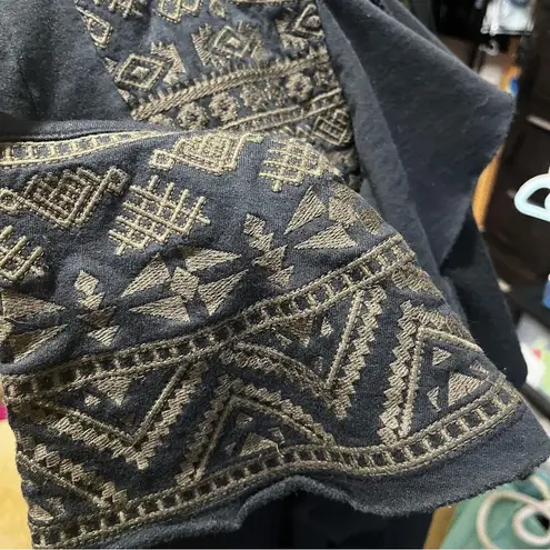 Shyanne Cascade Embroidered French Terry Cardigan Western Embellished Timeless